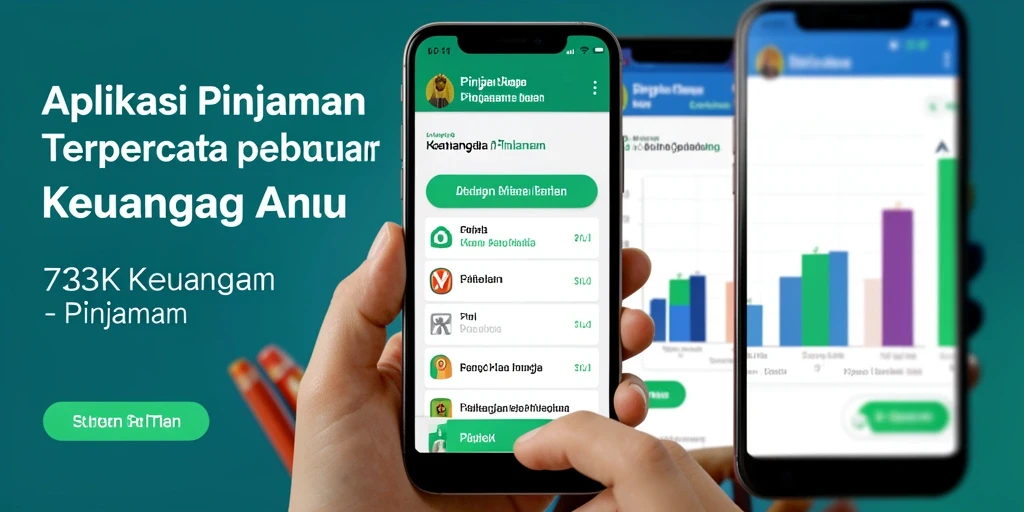 Tampilan antarmuka pengguna aplikasi Pinjaman 73K yang sederhana dan intuitif.