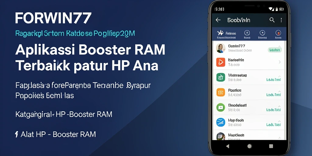 Antarmuka pengguna FORWIN77 dengan fitur pembersihan RAM yang efisien.