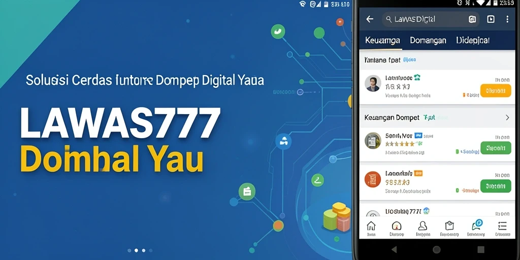 Tampilan antarmuka LAWAS777 yang modern dan fungsional.