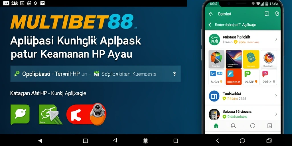 Antarmuka MULTIBET88 yang sederhana dan efektif dalam mengunci aplikasi.